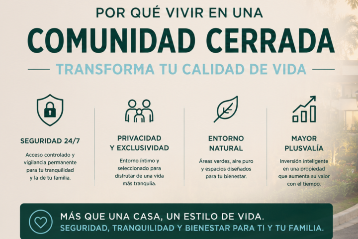 Por Qué Vivir en una Comunidad Cerrada Transforma tu Calidad de Vida